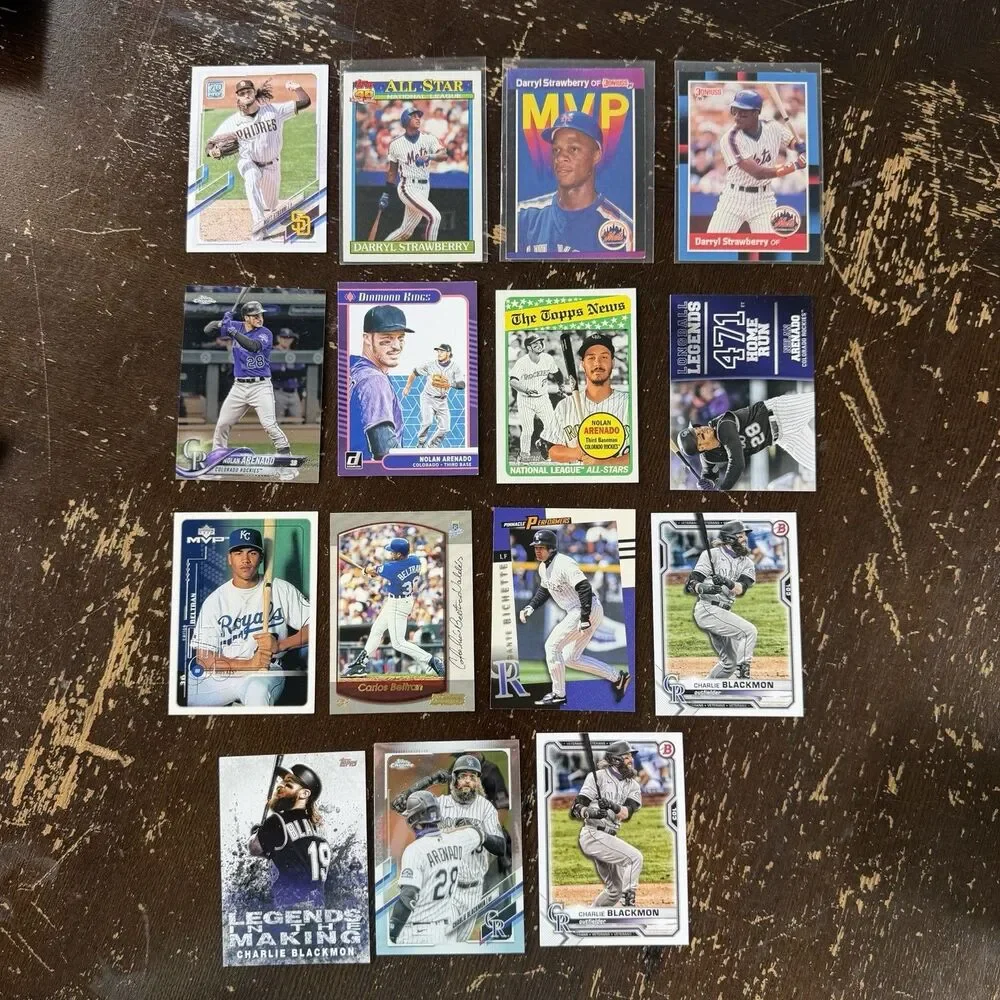 Baseball Cards Lot 200 NM ALL STARS w Ohtani Triumvirates Puckett RC Griffey Set